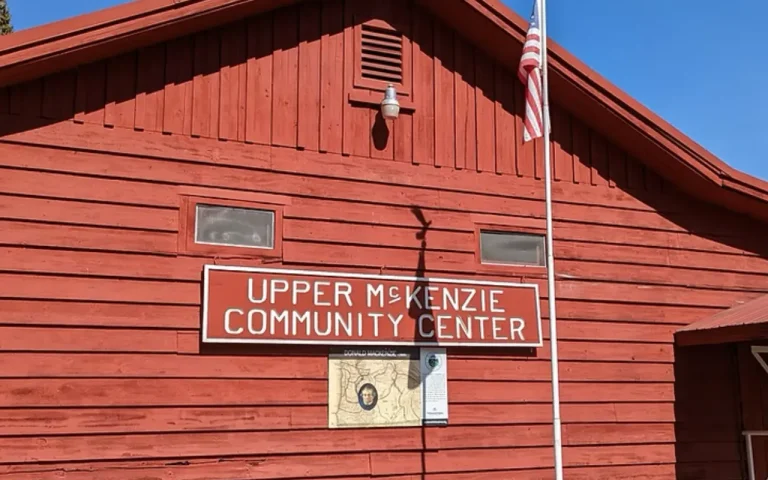 Upper McKenzie Community Center front 768x480