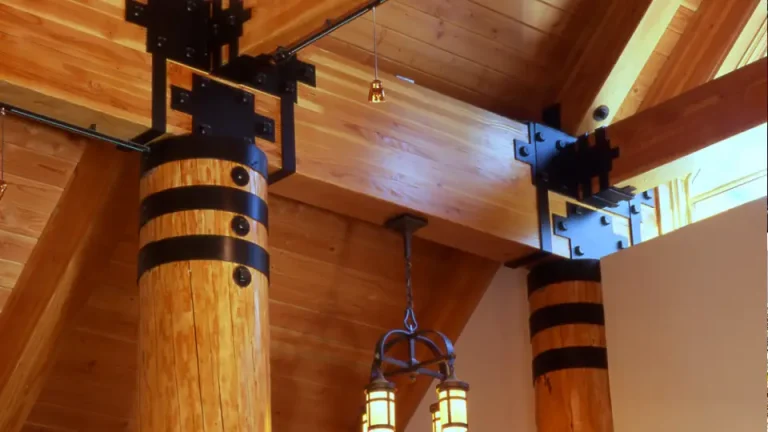 McKenzie River Ranger Station wood details by Pivot Architecture 768x432