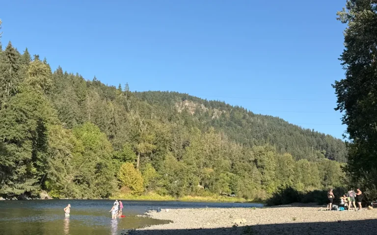 Armitage Park McKenzie River beach 768x480
