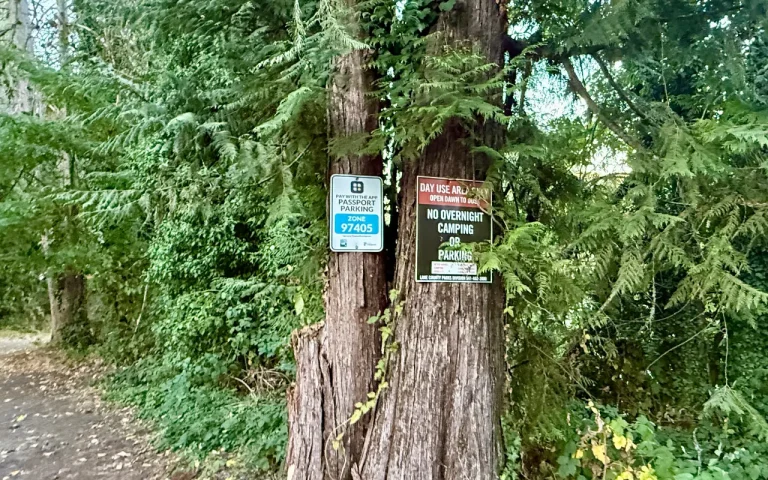 Greenwood Landing McKenzie River signage 768x480